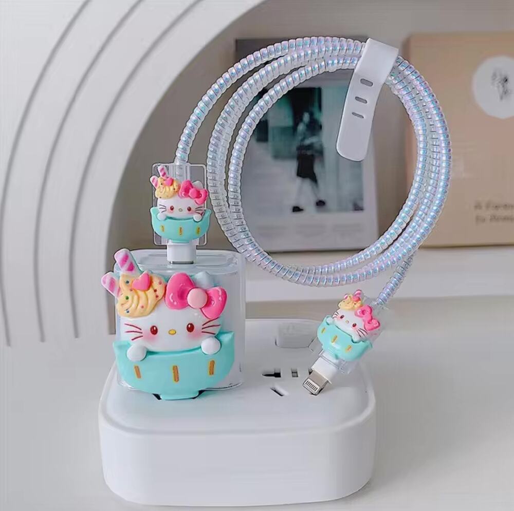 Hello Kitty iPhone Charger Protector P23